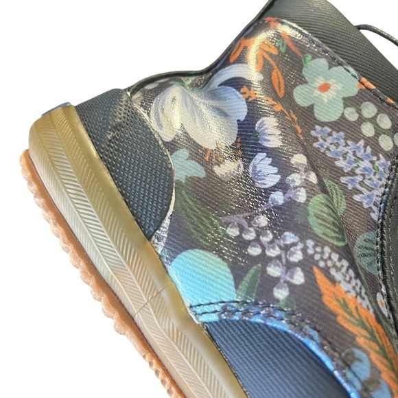 KEDS x RIFLE PAPER CO. Scout Water-resistant Boot Garden Party In Navy Multi - Picture 9 of 13